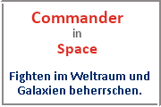 Online Spiele Lk. Euskirchen - Sci-Fi - Commander in Space